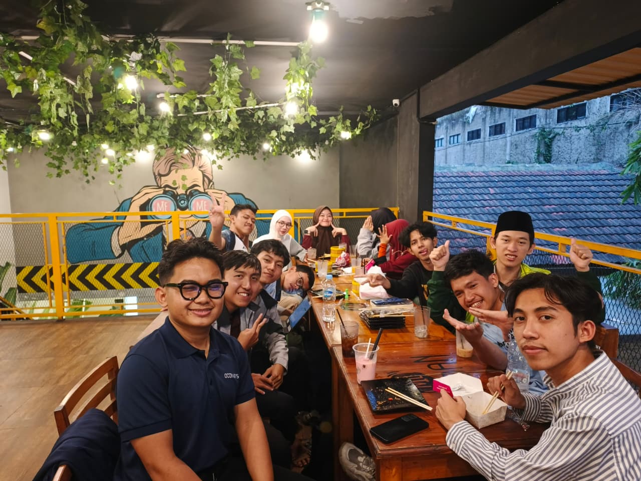 Group discussion mosque